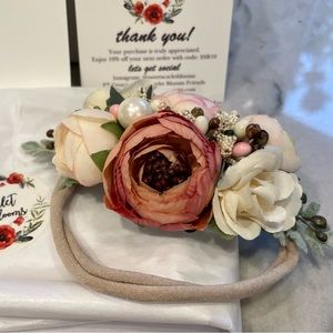🔴NWT Baby Floral Headband